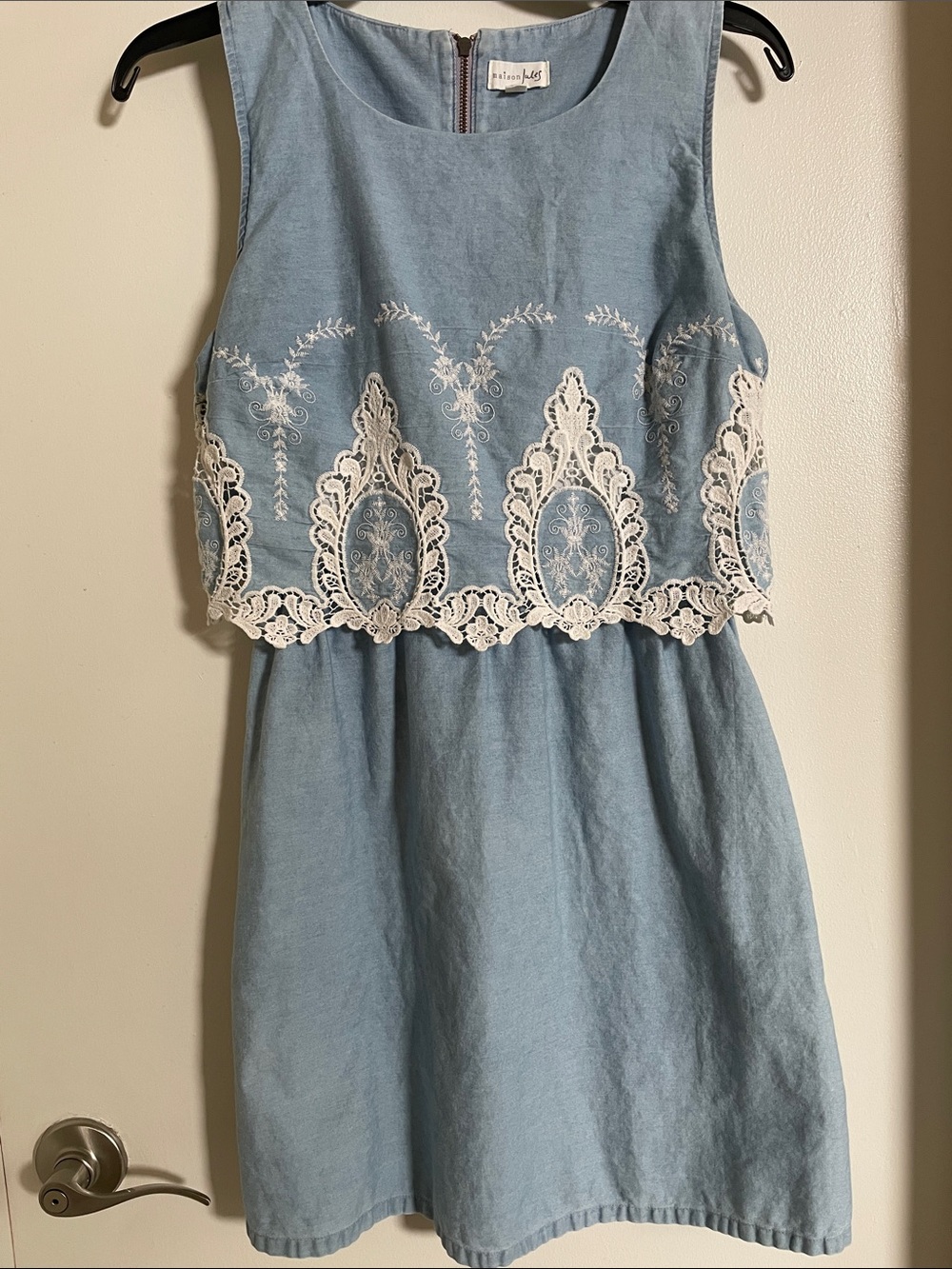 Maison Jules Provence Chambray Dress S